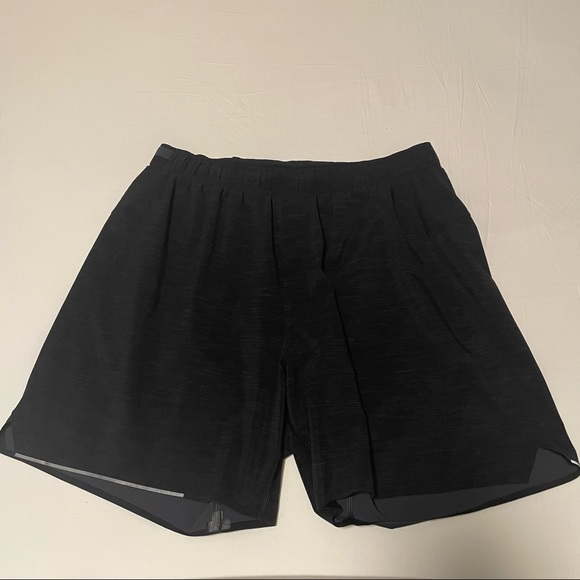 Lululemon black surge shorts 6” inseam - Picture 2 of 5